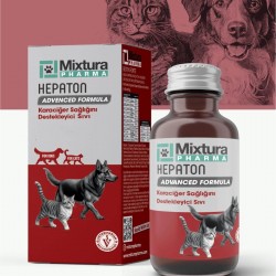 Mixtura Pharma Hepaton Kedi ve Köpek Karaciğer Destekleyici Sıvı